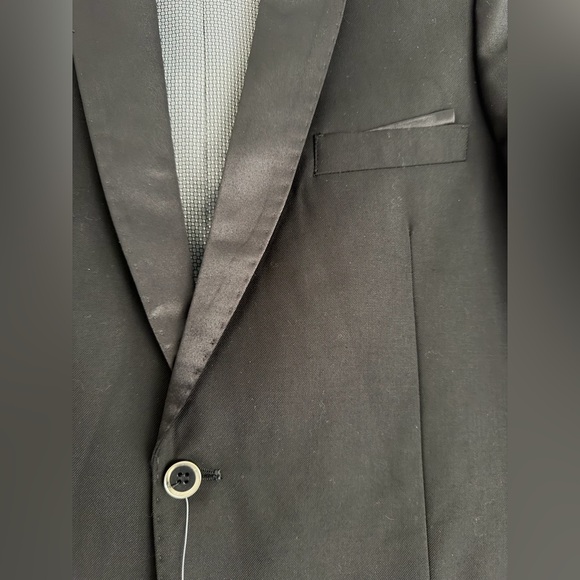 Marvelous kids BOYS SUIT JACKET BLACK SIZE 18 Style:G1809 NWT - Picture 3 of 5